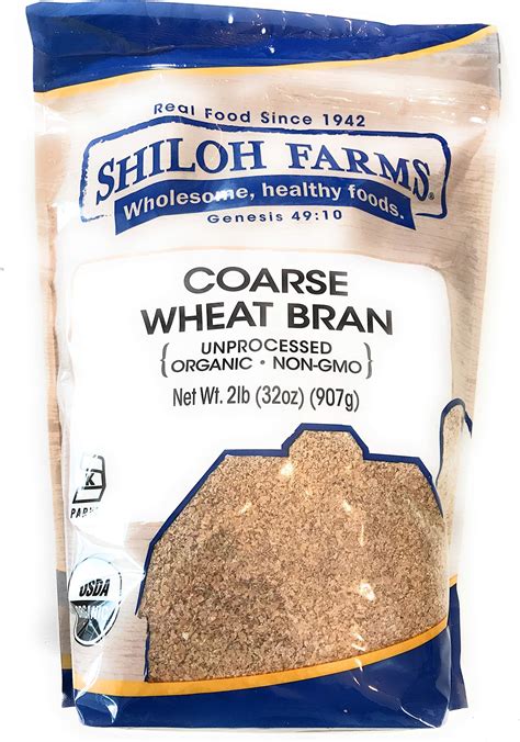 Bulk Grains Organic Flaky Wheat Bran 25 Lb Grocery And Gourmet Food