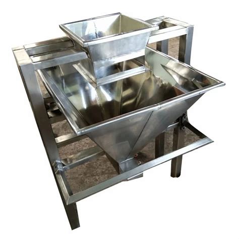 Fully Automatic Stainless Steel Hopper For Food Industry Weight