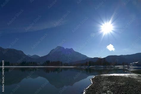 Lake Forggensee in Bavaria, Germany Stock Photo | Adobe Stock