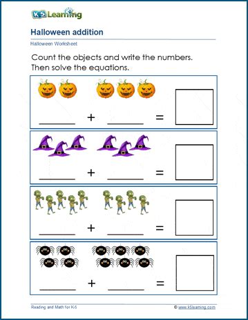 Halloween math | K5 Learning