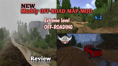 NEW MUDDY OFF ROAD MAP MOD FOR BUS SIMULATOR INDONESIA BY MELO UPDATE 4