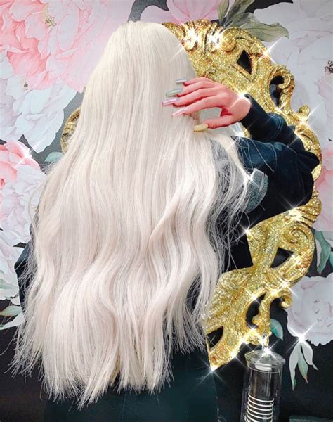 Perfect Platinum Blonde Hair Dyed Blonde Hair Hair Pale Skin