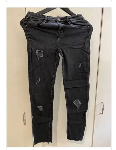 ZARA TRAFALUC Black Jeans Women S Fashion Bottoms Jeans On Carousell