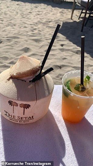 Karrueche Tran Gets Wet And Wild In A Hot Pink Bikini On Miami Beach With Shirtless Beau Victor