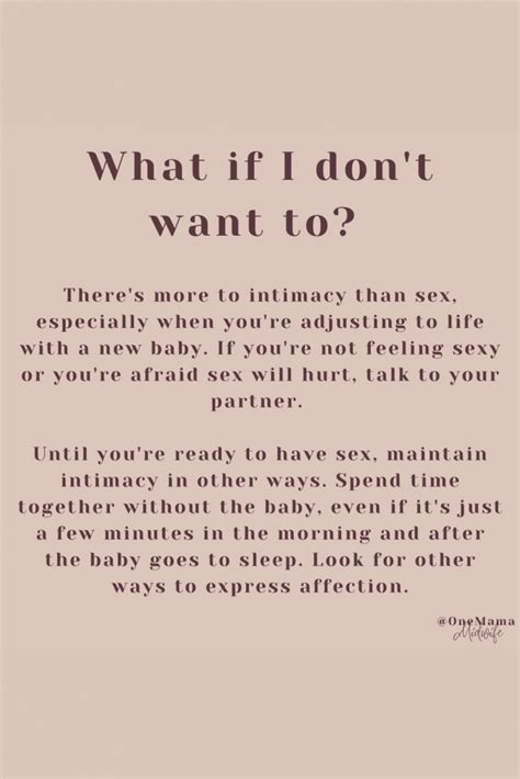 Sex After Birth Cozy Nursery