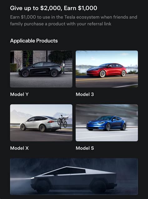 Tesla Updates Referral Program Bigger Discounts Bigger Rewards