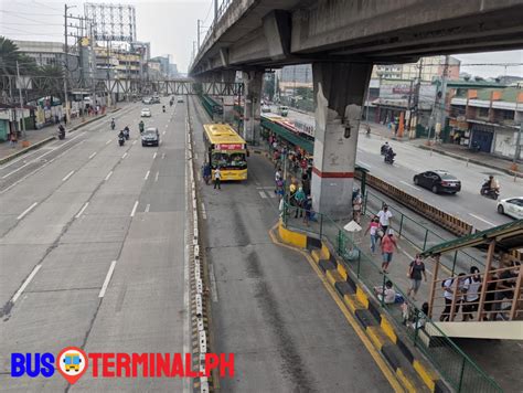 Bus Route Edsa Bus Carousel Route Bus Stop Fare Schedule