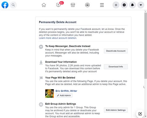 How To Delete Your Facebook Account