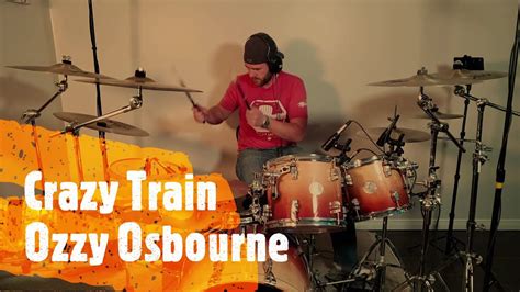 Crazy Train Ozzy Osbourne Drum Cover Kyle Monahan Youtube