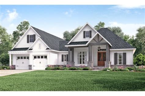 Bedrm Sq Ft Country House Plan Modern Farmhouse