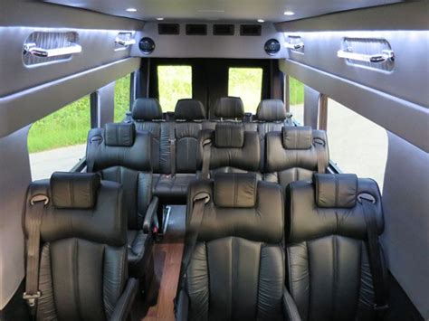 Inside Limousine Van