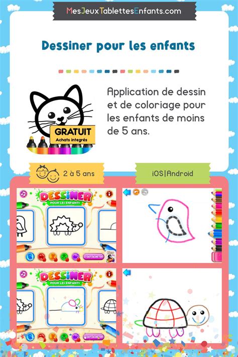 Dessiner Pour Les Enfants Sur Iphone Et Android Jeux Et Applications