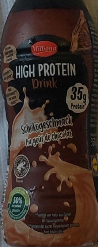 High Protein Drink Schokogeschmack Milbona Kalorie Kj A Nutri N