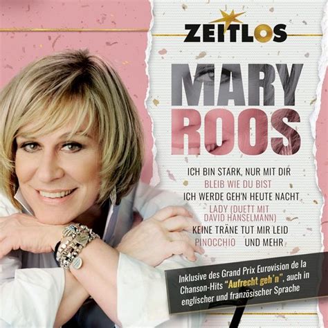 Zeitlos Mary Roos von Mary Roos auf Audio CD jetzt bei bücher de