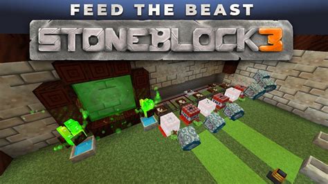 FTB Stoneblock 3 Entropinnyum Automation 22 YouTube