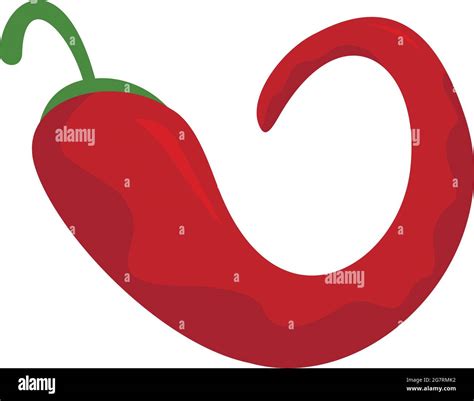 Jalapeno Chili Pepper Icon Flat Illustration Of Jalapeno Chili Pepper Vector Icon Isolated On