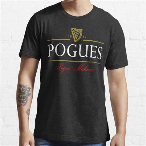 POGUES 1982 POGUE MAHONE Kappe T Shirt Von FidelKiehn Redbubble