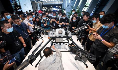 Chinese Drone Maker Dji Launches New Crop Protection Drones Global Times