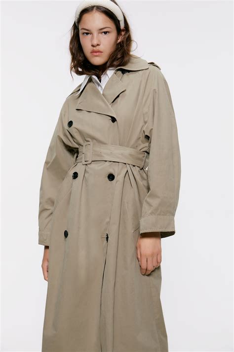 OVERSIZED TRENCHCOAT NEW IN WOMAN ZARA United Kingdom Gabardinas