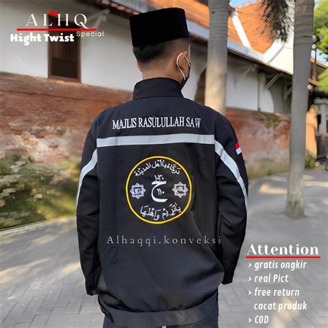 Jual Jaket MR Majelis Rasulullah Darkah Nahdlotul Ulama MAJLIS