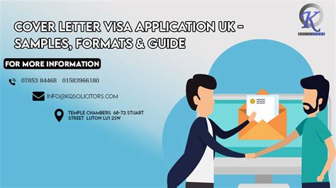 Cover Letter Visa Application UK Samples Formats Guide KQ Solicitors