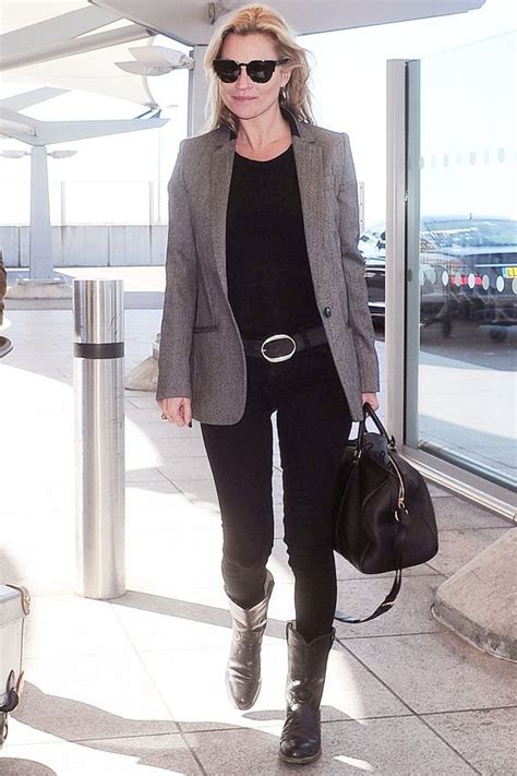 How To Make Your Stuffiest Blazer Cool Courtesy Of Kate Moss Classy