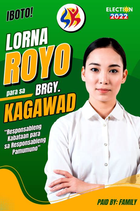 Barangay Election 2023 Template Postermywall