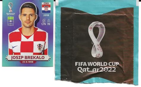 Panini Fussball Sticker Fifa World Cup Qatar Nr Cro Josip