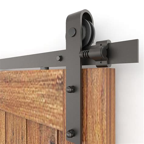 Ccjh Ft Sliding Barn Door Hardware Closet Track Kit For Single