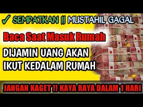 TERBUKTI NYATA Rezeki Melimpah Ruah Doa Pembuka Rezeki Dari Segala