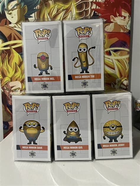 Funko Pop Movies Despicable Me Funko Pop Complete Set Of W Pop