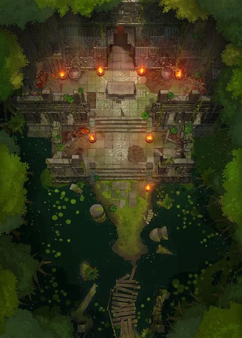 Jungle Temple Entrance | Czepeku Maps