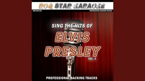 Pledging My Love Originally Performed By Elvis Presley Karaoke