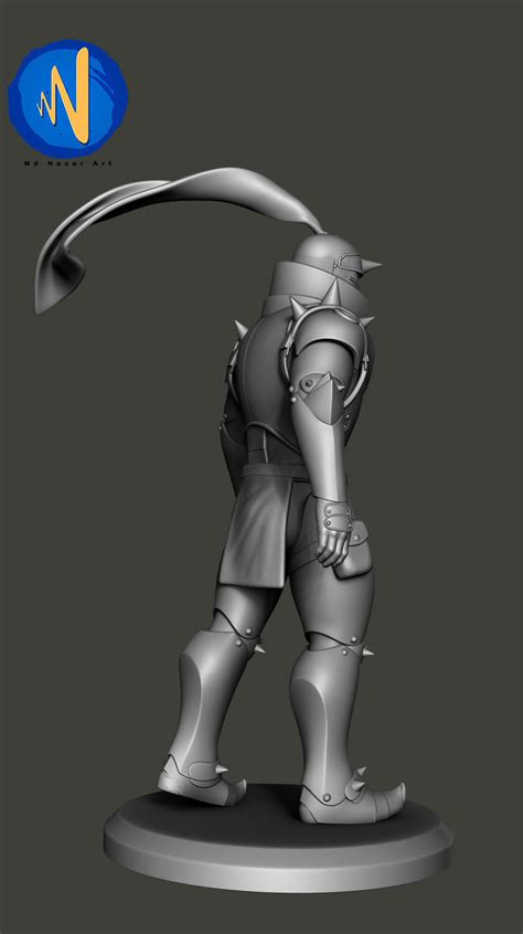 Alphonse Elric 3d Print Model 3d Model 3d Printable Cgtrader