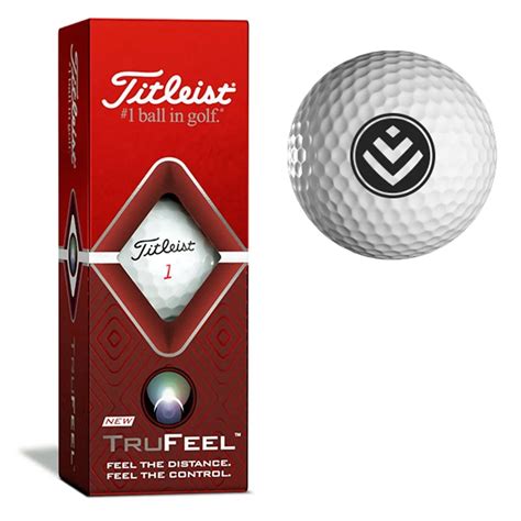 Name 3 Pack Titleist Trufeel Golf Ball Discoveryshop