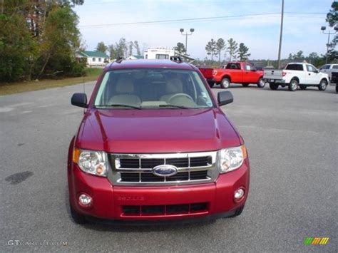 2008 Redfire Metallic Ford Escape Xlt V6 4wd 21879355 Photo 2