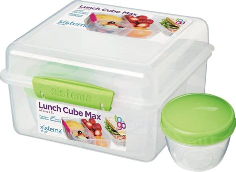 Sistema To Go Lunch Cube Max Cazuela De Pl Stico Para El Almuerzo