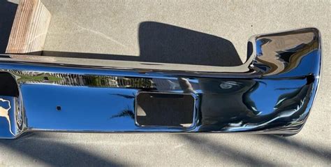 S Dodge Coronet Wagon New Triple Plated Chrome Rear Back Bumper 1971