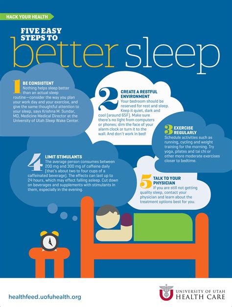 5 Steps To Better Sleep University Of Utah Health