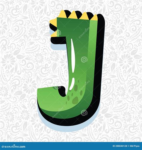 Alphabet Letter J Latter Art Alphabet Vector Font Vector Stock