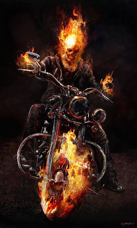 35mm Arte Conceptual De Ghost Rider Spirit Of Vengeance