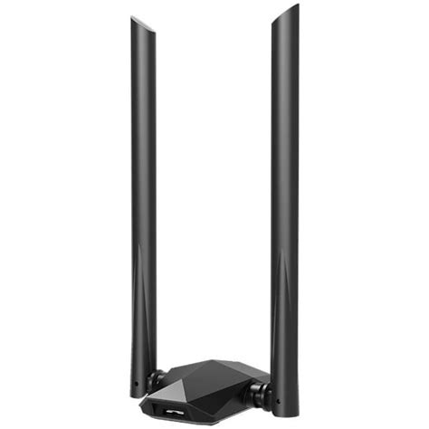USB адаптер Wi-Fi 6 Tenda U18A, AX1800 с две антени High-Gain Wireless ...