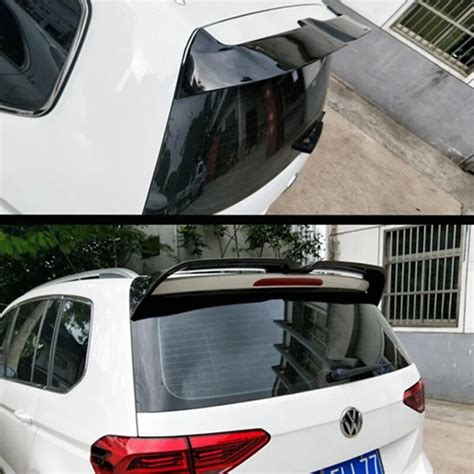 For VW Touran Spoiler High Quality ABS Material Car Rear Wing Unpaint