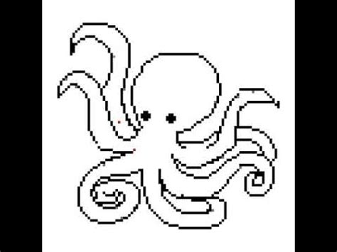 Pulpo Pixel Art YouTube