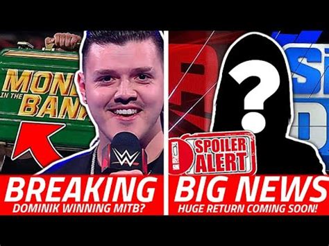 Dominik Mysterio Winning Mitb Popular Star Returning Soon Aew Ratings