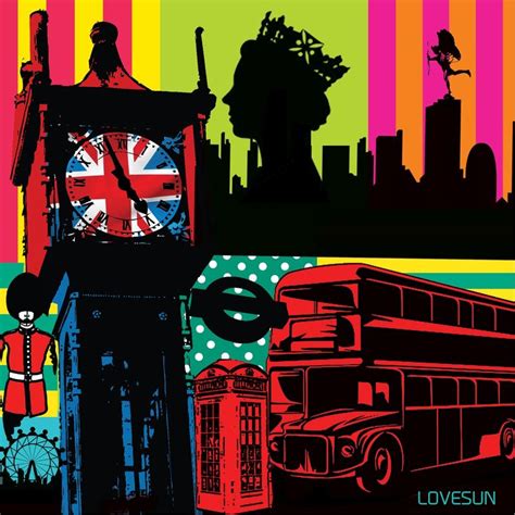 London Pop Art Art City Style