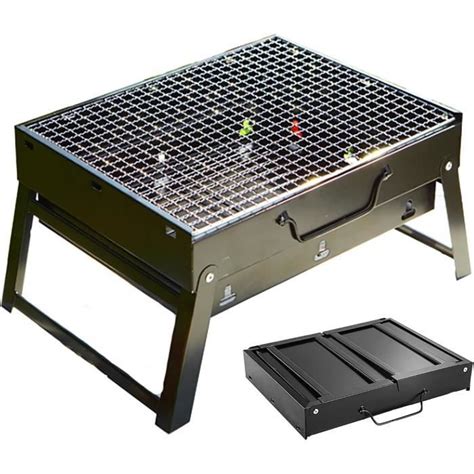 Barbecue Portable Petit Barbecue Charbon De Table Domestique Pliable