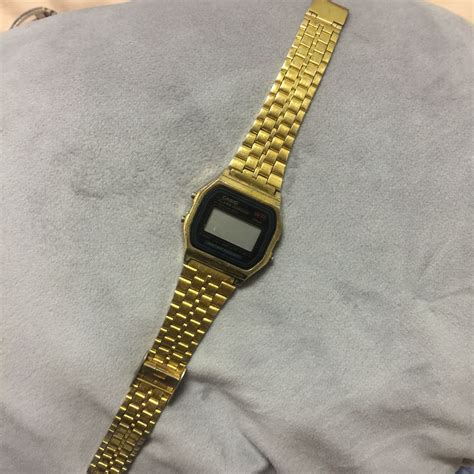 Casio Gold Watch on Carousell