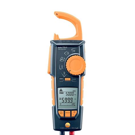 Testo 770-3 токовые клещи с функцией измерения истинного СКЗ (с ...