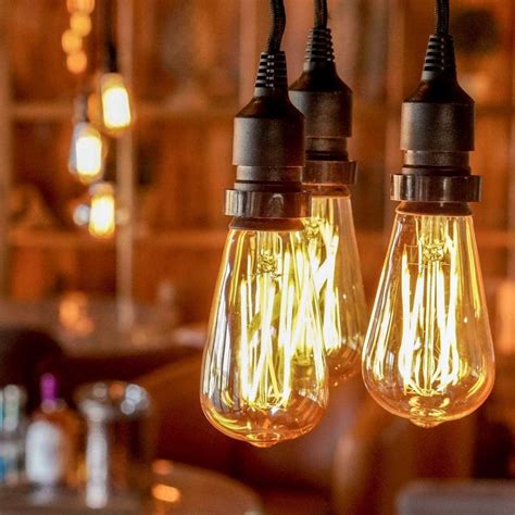 Foco LED Edison Vintage Atenuable Dimmable Luz Cálida Clásico Ámbar 5 5W